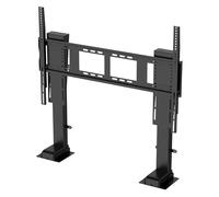 Motorized TV Stand for 65-100 Inch Large Screens, Telescopic Electric TV Lift with Wireless Remote Control and Memory Remote Control, Height Adjustable