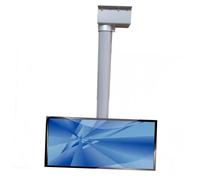 Motorized TV Wall Mount Bracket with Remote Control - Adjustable Electric Lift for 26-70 Inch LED TVs, 90° Flip Up Ceiling Mount - Black, 27.5 Inch