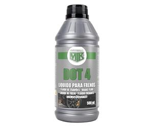 MOTORKIT DOT 4 Brake Fluid 500ml Superior Performance Under Extreme Conditions Protection Against Wear and Corrosion