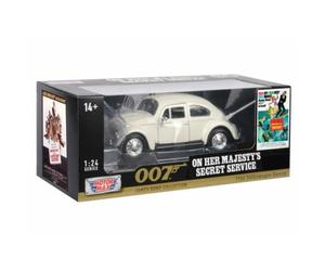MOTORMAX 1/24 1966 VW BEETLE JAMES BOND ON HER MAJESTY'S SECRET SERVICE 79854