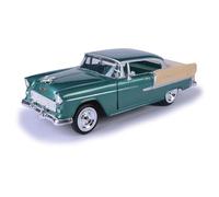 Motormax 1955 Chevrolet Bel Air Green 1/24 Diecast Model Car