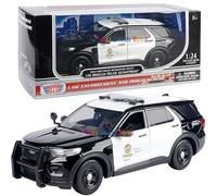 Motormax 2022 Ford Explorer Police Interceptor Utility LAPD Los Angeles Police Department 1/24 Diecast Model 76994 by All Star Toys
