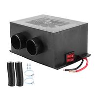 MotorMinds 12V 600W Car Portable Plug In Generator Windscreen Defroster Mini Mute Fast Heating Fan