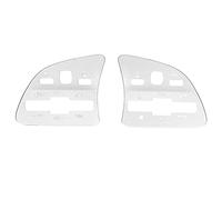 MotorMinds 2pcs Round Steering Wheel Button Trim Cover Replacement for Mercedes A/B/C/E Class 2020