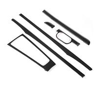 MotorMinds 9pcs Interior Trims Kit Headlamp Switch Gear Shift Panel Decor Replacement for 718 982 2016-2021 RHD