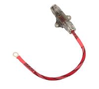 MotorMinds Audio Cable, O Shape Terminal Copper Material High Strength 10GA Audio for Auto Boat