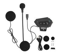 MotorMinds BT12 Motorcycle Headset, Motorcycle Helmet Intercom, Motorcycle Helmet Bluetooth Headsets with Microphone for Speakers, Hands-Free Calling, Music Call Control