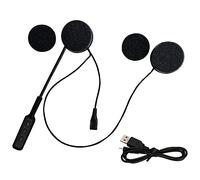 MotorMinds BT8 Motorcycle Helmet Bluetooth Motorcycle Helmet Bluetooth Headset V5.0 Wireless Headphones Waterproof Handsfree Music Call Control