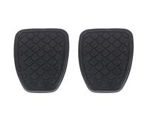 MotorMinds Car Brake Clutch Pedal, One Pair Brake Clutch Pedal Rubber Pad for Subaru Legacy Outback WRX