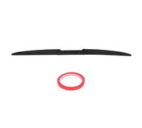 MotorMinds Car Rear Wing 52.76 Inch Rubber Trunk Lid Tailgate Spoiler Wing Three Stage Splicing Universal Fit Adjustable Flexible Stylish Protection for Cars