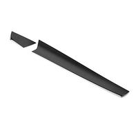 MotorMinds Carbon Fiber Style Dashboard Trim Center Console Strip 2pcs High Quality ABS Material Durable Antirust Colorfast Perfect Fit Palisade 2019 2020 Car Interior Deco