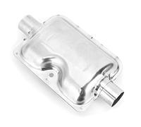 MotorMinds Heater Exhaust Silencer, 24mm/0.94in Stainless Steel Parking Heater Silencer for 25mm/0.98in Exhaust Pipe