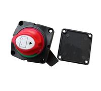 MotorMinds High Current Battery Power Cut Off Master Switch 12V Heavy Duty Disconnect Isolator for Construction Vehicles Motorhomes Caravans ABS Metal Material
