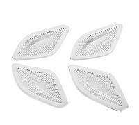 MotorMinds Inner Door Handle Cover Panel Trim Iron Mesh Glossy Design Luxury Car Interior Accessories for Sport 2020 4Pcs
