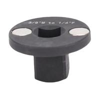MotorMinds Insert Low Profile Impact Socket Adapter Drive Reducing High Strength Metal for Tight Spaces (3/8" M-1/4 F)
