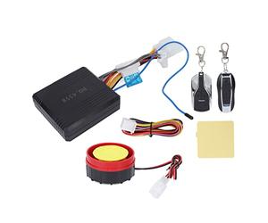 MotorMinds Motorcycle Alarm System Anti Theft Remote Control Universal 12V Security Kit with Loud Horn Vehicle Find Function for Motorcycles Cars