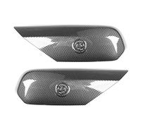 MotorMinds Seat Adjustment Button Panel Cover Carbon Fiber Style Sticker Decal Replacement for Mercedes C class W206 2022 up ABS Material 4 Pieces