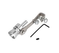 MotorMinds Turbo Exhaust Whistle, Trumpet Type Universal Exhaust Pipe Pressure Relief Valve Simulator Whistle Sound (M)