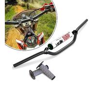 MOTOROFF Handlebars 7/8" Motorcycle Handle Bar with Foam Pad, Handlebars Compatible with CRF YZF KXF KLX RMZ DRZ Pit Dirt Bike Motocross (Black)