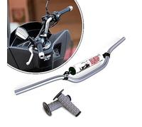 MOTOROFF Handlebars 7/8" Motorcycle Handle Bar with Foam Pad, Handlebars Compatible with CRF YZF KXF KLX RMZ DRZ Pit Dirt Bike Motocross (Gray)