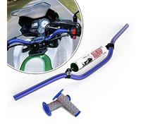 MOTOROFF Handlebars 7/8" Motorcycle Handle Bar with Foam Pad, Handlebars Compatible with CRF YZF KXF KLX RMZ DRZ Pit Dirt Bike Motocross (Blue)