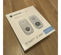 Motorola Nursery AM21/MBP21 Audio Baby Monitor - Digital Baby Monitor with DECT Technology for Audio Monitoring - 300 Meter Range - High Sensitivity Microphone - White