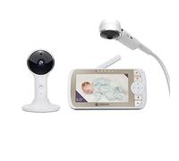 Motorola Baby Monitor VM65X - 5" WiFi Video Baby Monitor with Camera & Flexible Crib Mount, HD 1080p - Connects to Smart Phone App, 1000ft, 2-Way Audio, Remote Pan-Tilt-Zoom, Room Temp, Night Vision