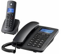 Motorola C4201 Corded Telephone with Digital Cordless Handset - Twin