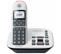 Motorola CD5011 Cordless Landline House Phone, Home Phone, Big Buttons, Nuisance Call Blocking, Answer Machine, Amplification button, HAC, Single Handset Pack