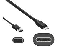 Motorola Chargers - 1M USB-A to USB-C (SKN6473A) Data/Charging cable.