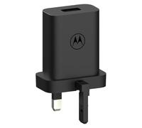 Motorola Chargers - TurboPower 20W QC 3.0 Mains Wall Charger/Power Adapter with SKN6473A 1m USB-A to USB-C cable.