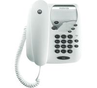 Motorola CT1 Landline Corded Phone, Home Phone, House Phone, Office Phone, easy dial memory keys, last number redial, mute feature, ringer volume