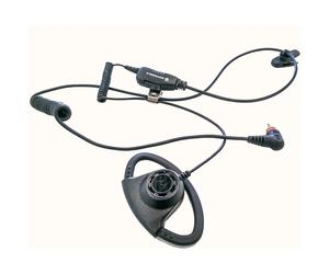 Motorola D-Shape Earpiece with PTT Compatible with TLK100/110, SL1600/2600 and SL4000/e