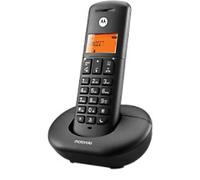 Motorola E201 Cordless Landline House Phone, Home Phone, Nuisance Call Blocking, Do Not Disturb Button, Amber Backlit Display, Single Handset Pack, GAB compatible, range: up to 50 m / 300 m
