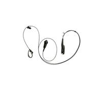 Motorola Earpiece, Surveillance Kit, 21/64 in. H, Black, Two-Way Radio, Security, Law Enforcement, Professionals