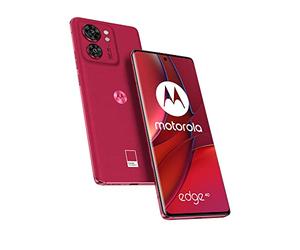 Motorola Edge 40 5G Dual-SIM (Nano, eSIM) 256GB Storage + 8GB RAM SIM-Free Unlocked Android Smartphone (Viva Magenta)