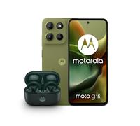 Motorola G15 Gravity Grey 4+128 and Moto buds loop - Green