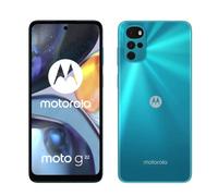 Motorola g22 (6.5" 90Hz Max Vision, Android 12, MediaTek Helio G37 octa core processor, TurboPower, 50MP Quad Camera, 5000 mAH battery, Dual SIM, 64GB), Iceberg Blue