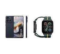 Motorola G56 8+256 PANTONE Black Oyster and Moto watch fit, PANTONE Trekking Green