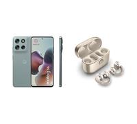 Motorola G56 8+256 PANTONE Grey Mist and Moto buds loop w/crystals by Swarovski