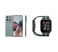 Motorola G56 8+256 PANTONE Grey Mist and Moto watch fit, PANTONE Trekking Green