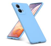 (Motorola G85, Blue) for For Motorola G85 Liquid Silicone Shockproof Phone Case