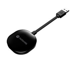 Motorola MA1 Wireless Car Charger For Android Auto engineered by Google, Jet black