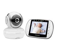 Motorola MBP33XL 3.5" Video Baby Monitor with Digital Zoom, Two-Way Audio and Room Temperature Display, 2 Piece Set (Pack of 1)