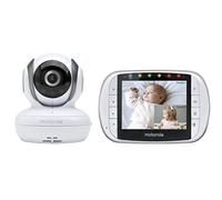 Motorola MBP36S Remote Wireless Video Baby Monitor with 3.5-Inch Color LCD Screen, Remote Camera Pan, Tilt, and Zoom