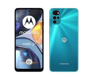 Motorola Mobility Moto g22 Smartphone 6.5 Inch HD+ Display, 50 MP Camera, 4 GB/64 GB, 5000 mAh, Android 12, Iceberg Blue