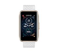 Motorola Moto 40 Smartwatch -10 Days Battery Life, Google Fit Integration, 1.5'' Crystal Clear Display, Heart Tracking, in-Depth Sleep Tracking, iOS and Android Compatible - Rose Gold