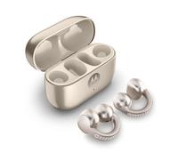 Motorola moto buds loop Headset Wireless Ear-clip-on Calls/Music/Sport/Everyday Bluetooth Beige with crystals by Swarovski