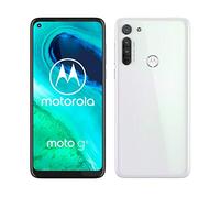 Motorola Moto G8 (6,4" HD+ zero-notch display, Qualcomm Snapdragon SD665, 16MP main camera, 2MP macro camera, 4000 mAH battery, Dual SIM, 4/64GB, Android 10, Pearl White