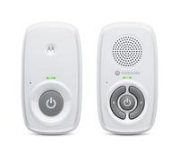 Motorola Nursery AM21/MBP21 Audio Baby Monitor - Digital Baby Monitor with DECT Technology for Audio Monitoring - 300 Meter Range - High Sensitivity Microphone - White